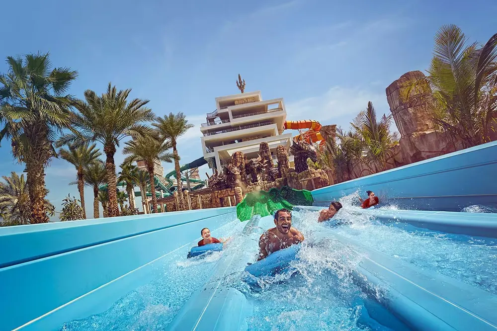 Toboggan aquatique à Aquaventure