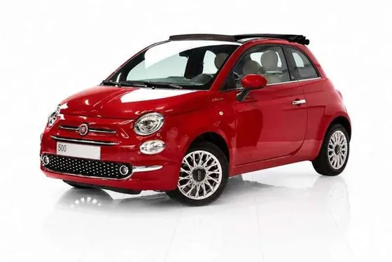 Location Fiat 500 Convertible à Dubaï